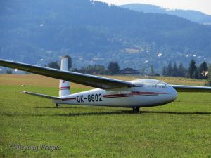 Let L-13 Blaník, the world's most produced and widely used sailplane.