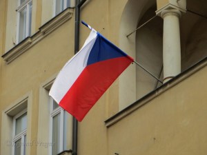 Flying the national colours!