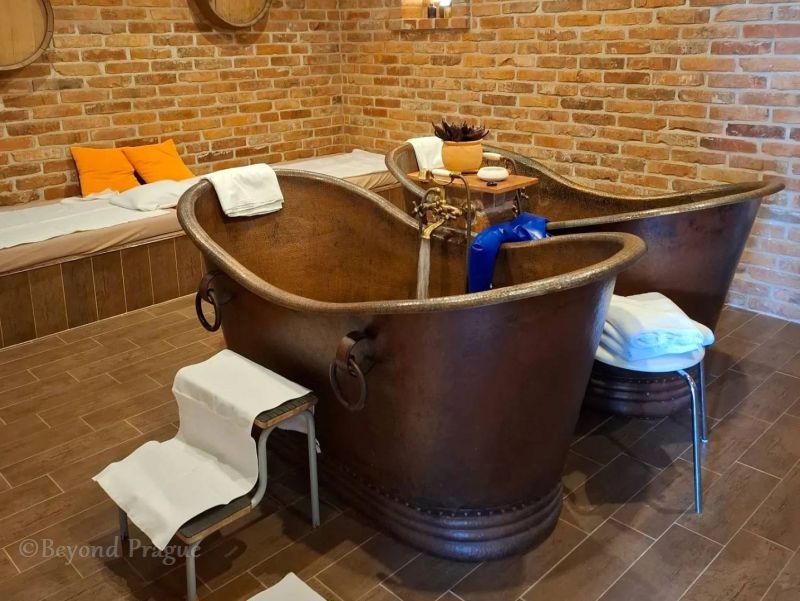 Luhačovice hotel baths
