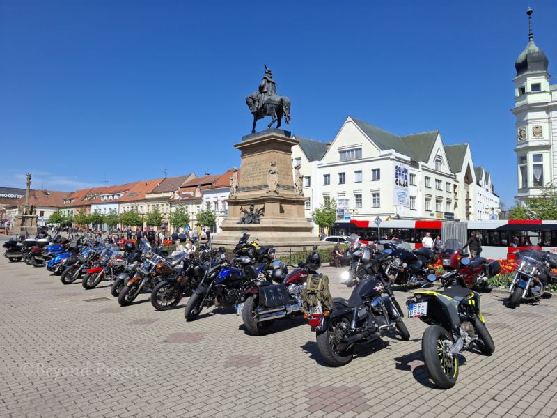 Motorcycles in Poděbrady