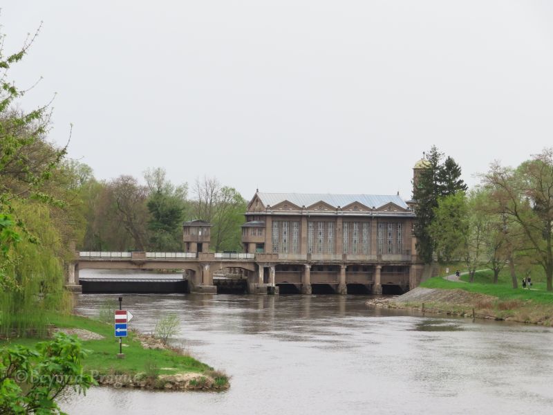 historic hydroelectric power station in Poděbrady